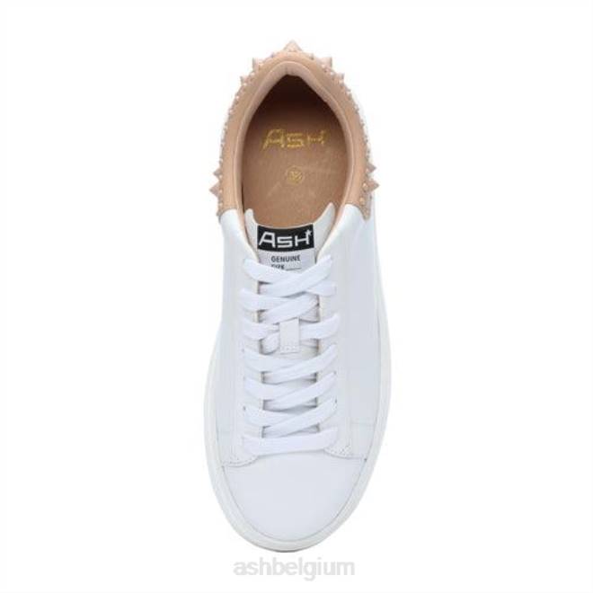 Moby studs sneaker met platform studs vrouwen witte huid sportschoenenASH PRRX3