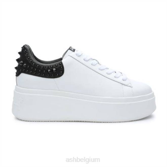 Moby studs sneaker met platform studs vrouwen witte huid sportschoenenASH PRRX3