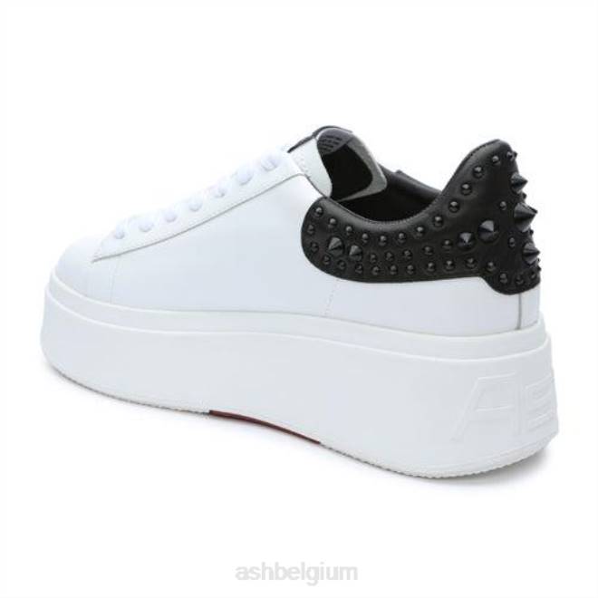 Moby studs sneaker met platform studs vrouwen witte huid sportschoenenASH PRRX3