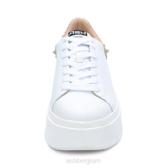 Moby studs sneaker met platform studs vrouwen witte huid sportschoenenASH PRRX3