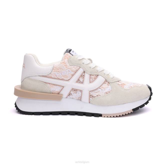 giftige mode sneaker vrouwen gebroken wit/rozezout sportschoenenASH PRRX20