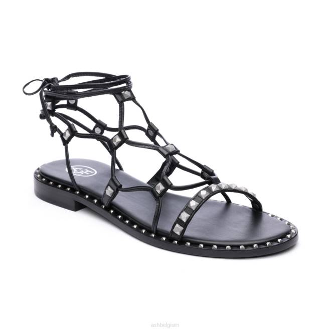 paloma gladiatorsandaal vrouwen zwart sandalenASH PRRX82