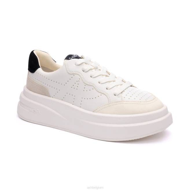impuls fashion sneaker vrouwen wit/talk/zwart sportschoenenASH PRRX13