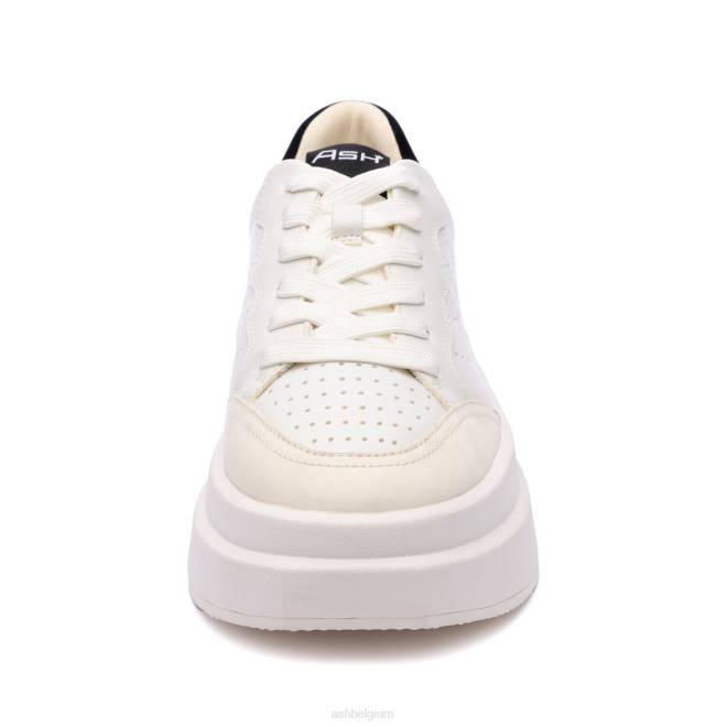 impuls fashion sneaker vrouwen wit/talk/zwart sportschoenenASH PRRX13