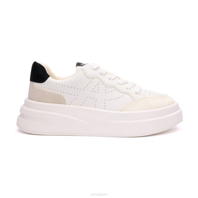 impuls fashion sneaker vrouwen wit/talk/zwart sportschoenenASH PRRX13