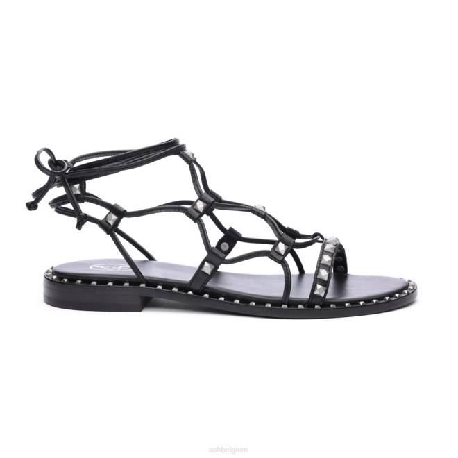 paloma gladiatorsandaal vrouwen zwart sandalenASH PRRX82