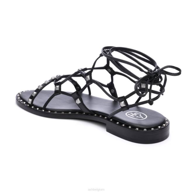 paloma gladiatorsandaal vrouwen zwart sandalenASH PRRX82