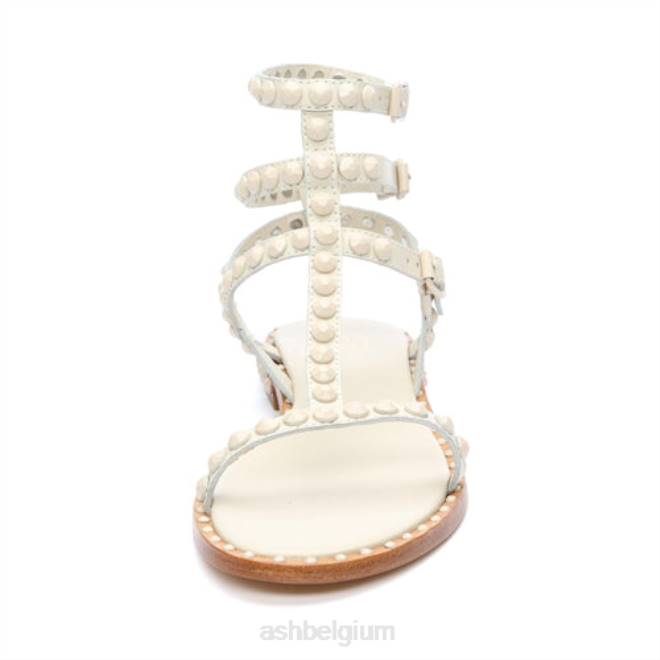 play bis ton-sur-ton bezaaide platte sandaal vrouwen talk sandalenASH PRRX60