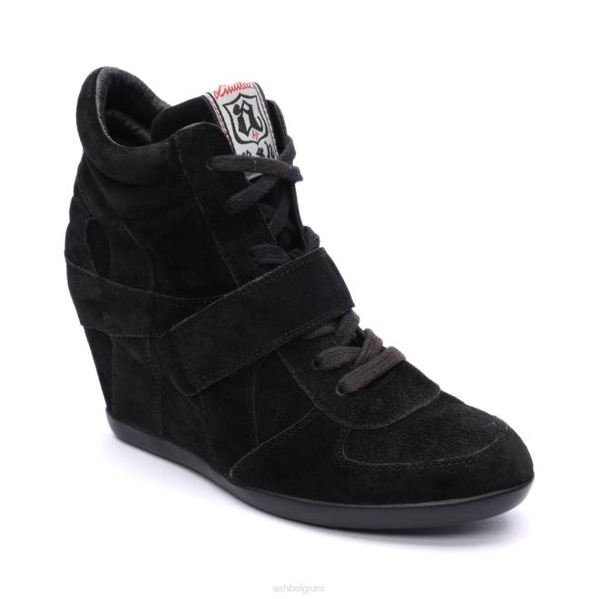 sneaker met bowie-sleehak vrouwen zwart sportschoenenASH PRRX14