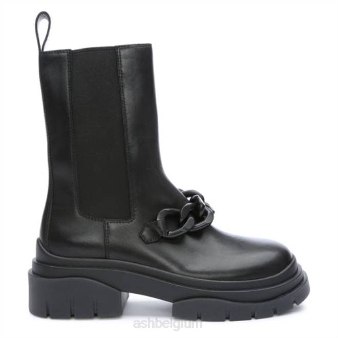 squall chain fashion laars vrouwen zwart laarzenASH PRRX89