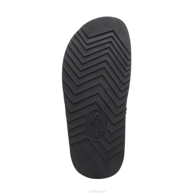 ursula voetbed sandaal vrouwen zwart sandalenASH PRRX48